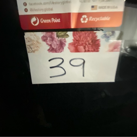 NWT Eliane Rose Plaid Navy White Classic Fit Pant Sz 10 - Picture 16 of 16